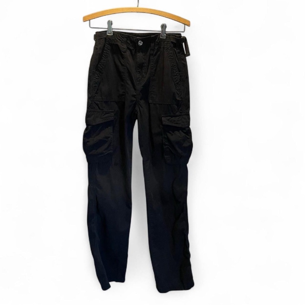Black Cargo Bershka Size 2 Waist27Inseam31Rise12